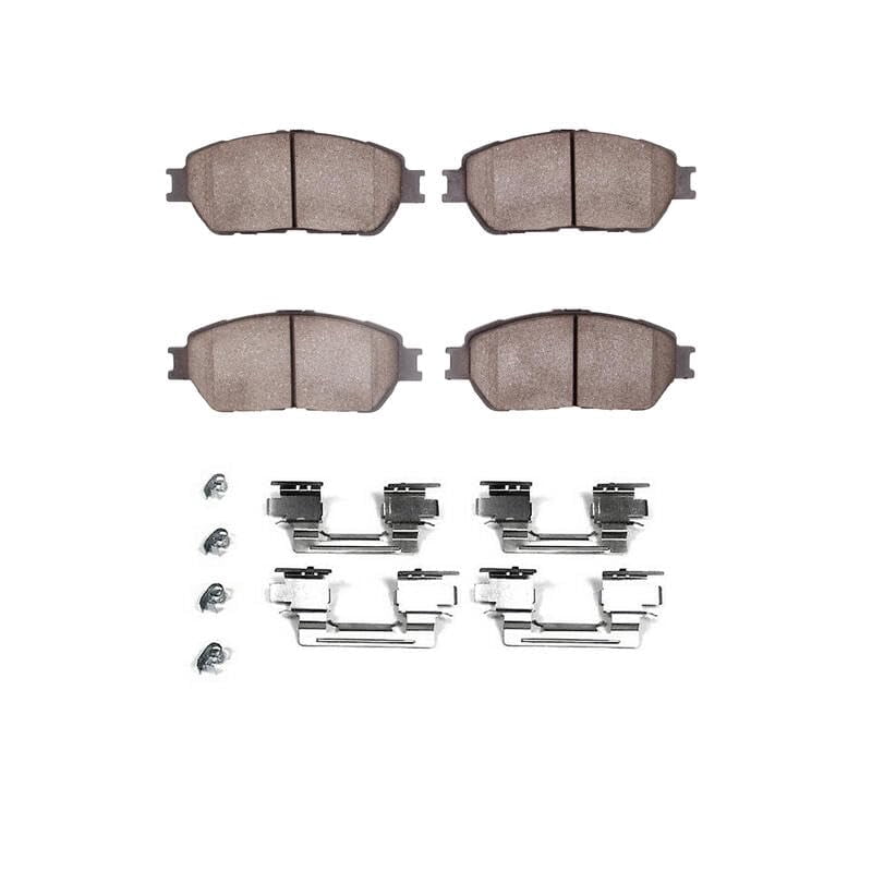 Dynamic Friction Company 1310-0905-03 DFC 3000 Ceramic Brake Pads and Hardware Kit