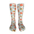 thumbnail image 5 of Yiaed Peach Print Great elasticity Adult Stockings Sports socks for Men and Women-One Size, 5 of 8
