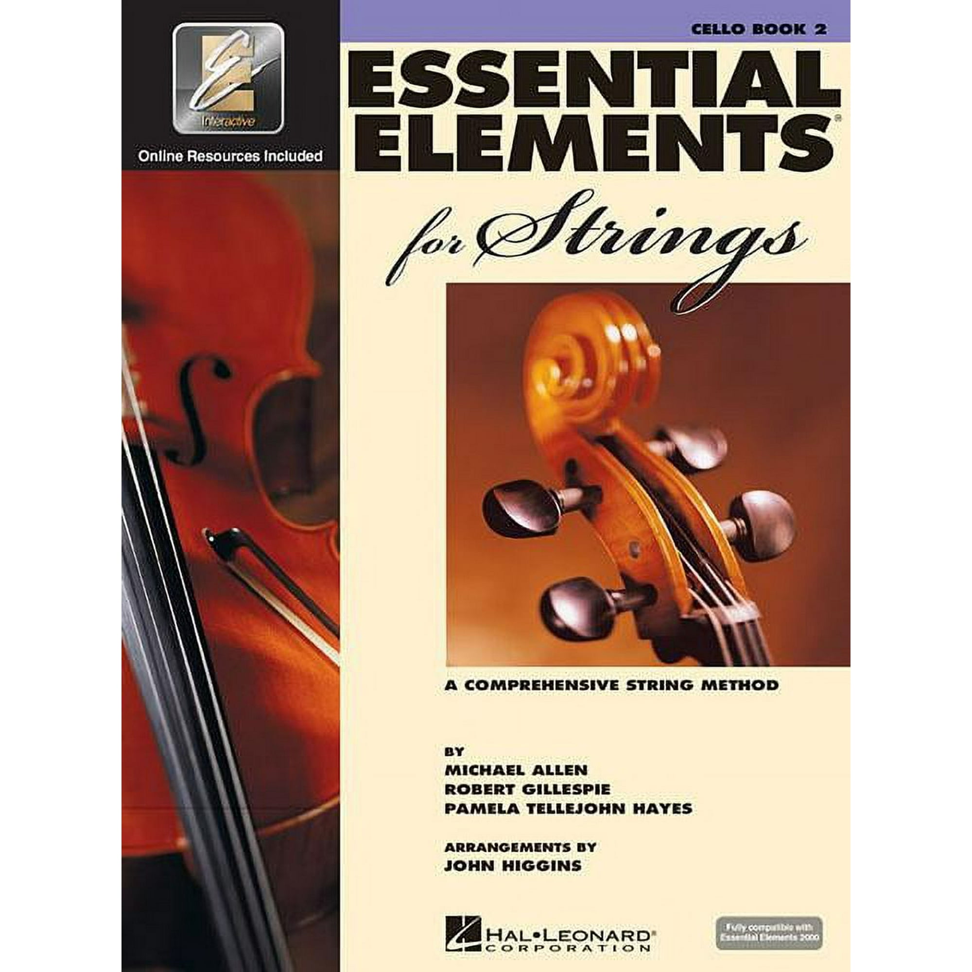 Essential Elements for Strings - Book 2 with Eei: Cello by Robert Gillespie, Pamela Tellejohn Hayes, Michael Allen Paperback Music & Party English
