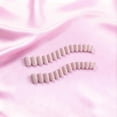 thumbnail image 3 of Set de uñas postizas adhesivas JOYVVEW, cuadradas medianas, rosa, 28 piezas, 3 of 7