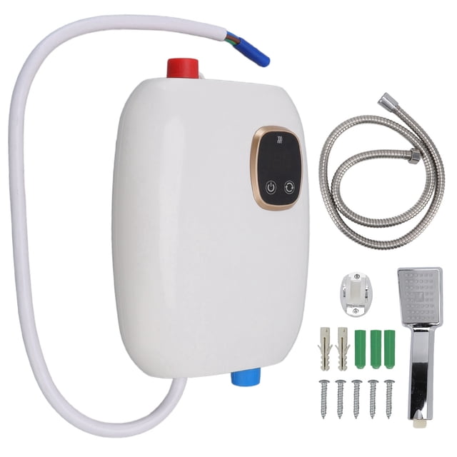 Calentador de agua eléctrico instantáneo Sincero 5500W 25A 220V con cabezal de ducha
