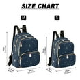 thumbnail image 2 of FORMRS Mini Backpack Purse for Women Travel Daypack Casual Shoulder Bag, Christmas Whimsy, 2 of 7