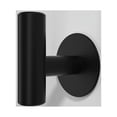 thumbnail image 5 of Ganchos adhesivos de pared Guuyoo Command, fáciles de usar, de acero inoxidable negro mate (paquete de 4), 5 of 5
