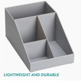 thumbnail image 3 of Navaris Coffee Station Organizer 4 Compartments - Coffee Organizer Station for Sugar, Creamer, Cup, Tea - Coffee Bar Organizer for Office and Kitchen Countertop Organization, 3 of 6