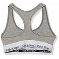 thumbnail image 3 of Calvin Klein Women's Modern Cotton Bralette, Grey Heather, Small, 3 of 8