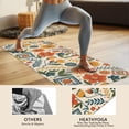 thumbnail image 4 of Pioneer Flower Floral Print Pattern Hot Yoga Mat Towel Non Slip for Hot Yoga - Quick-Drying Yoga Mat Cover with 4 Corner Pockets with Travel Bag - Hot Yoga Towel Non Slip 74"x26", 4 of 6