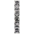 thumbnail image 3 of Unique Loom Cherokee Collection Area Rug - Henderson (2' x 12' Runner Fossil Gray/Black), 3 of 4