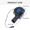 thumbnail image 3 of Yokua 24V Air Blower BBQ Outdoor Travel 5000RPM 40CFM Blower Variable Speed Tool, 3 of 11