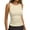 Beige, variant on Women Summer Tops Women's Solid Color Sleeveless Ribbed Knit Slim Fit Tank Top With Side Pleats Color Tops for Women Sleeveless Bulk for Customize Top T Shirt Camisoles Petite Stocking Comic Black 2XL