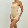 thumbnail image 4 of Timegard Womens Bodysuits with Built in Bras Scoop Neck Adjustable Strap Short Slim Yoga Rompers Fashion, 4 of 7