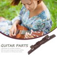 thumbnail image 3 of MasteelfCA Bridge with Saddle for Archtop Jazz Guitar Instrument Accessory Guitar Bridge, 3 of 8
