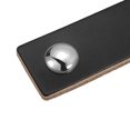 thumbnail image 4 of Uxcell Leather Drawer Pulls, 6.7" 4Pack Leather Furniture Handles Drawer Knob Pull Black, 4 of 5