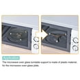 thumbnail image 6 of Uxcell Microwave Oven Glass Turntable Support Holder Triangle Roller Bracket Brown 4 Pcs, 6 of 6