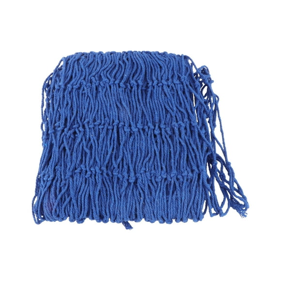 Wall Hanging Nautical Decorative Fish Net Fishing Netting Luau Party Wall Decor (Blue)