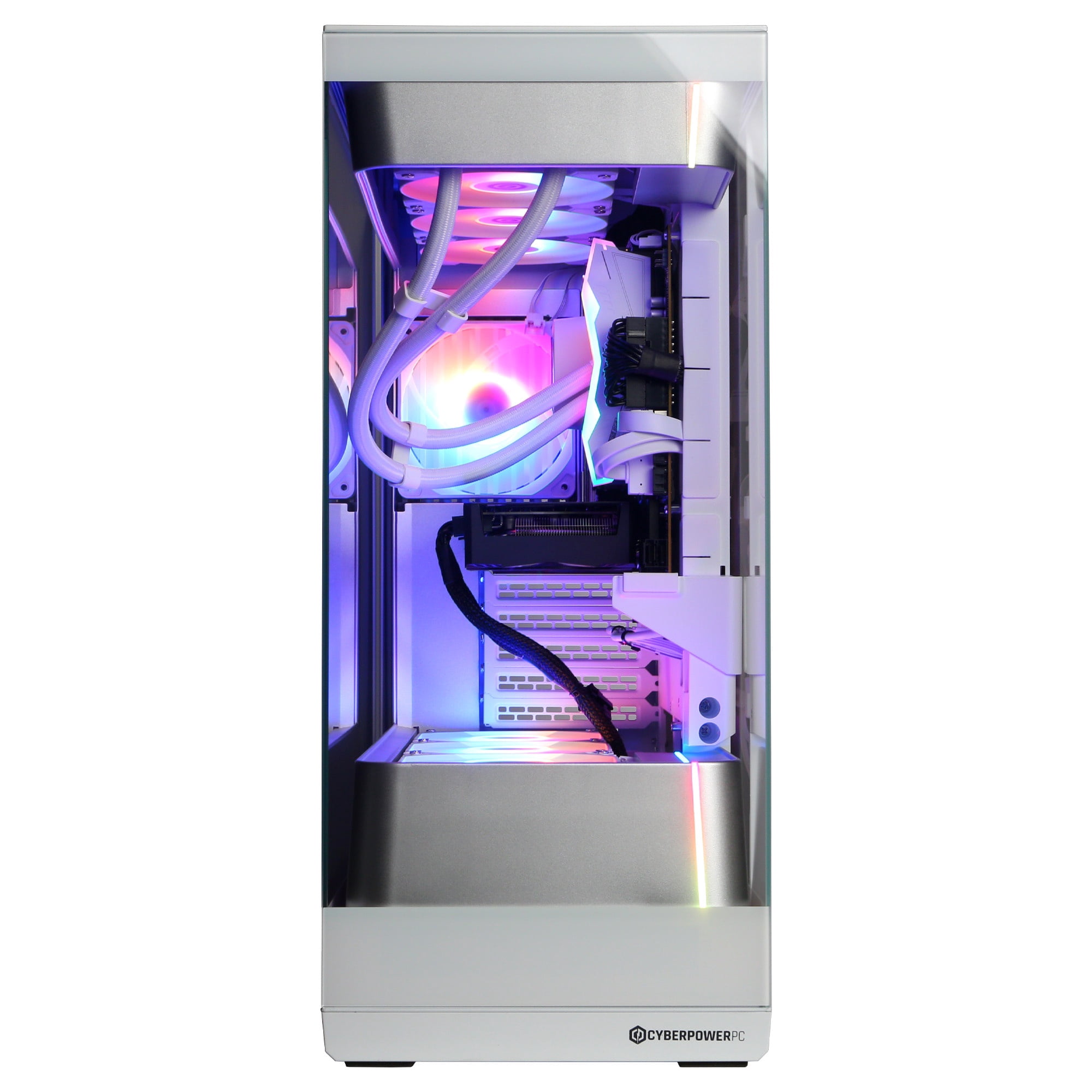 CyberPowerPC Gamer Supreme Gaming PC, AMD Ryzen 7 9800X3D, AMD Radeon RX 9060 XT 16GB, 32GB DDR5, 2TB SSD, SLC11420CPG