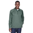 thumbnail image 1 of Brújula Tech-Shell® elástica para hombre con un cuarto de cremallera FOREST HEATHER 2XL Devon & Jones DG440, 1 of 1