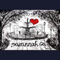 thumbnail image 3 of CafePress - I Love Savannah Ga Zip Hoodie (Dark) - Zip Hoodie, Classic Hooded Sweatshirt with Metal Zipper, 3 of 4