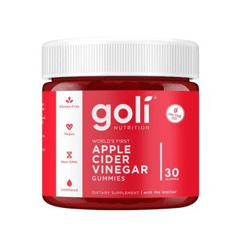 Goli tion Apple Cider Vinegar Gummy, 30 Count, Dietary Supplement