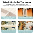 thumbnail image 3 of Sea Horse Travel Portable Jewelry Organizer Box with Earring Holder, Bracelet Holder, and Necklace Organizer for Girls and Women, 3 of 6