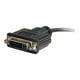 C2G DVI HDMI Adaptateur vers -D - Convertisseur HDMI vers DVI-D Simple Liaison - M/F - Convertisseur Vidéo - HDMI - DVI - Noir – image 2 sur 5