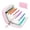 Pink, variant on Waterproof Pill Pouch Set, 7–14 Day Travel Pill Organizer with 14 Color-Coded Medicine Pouches, Portable Reusable Binder Design Zippered Pill Storage