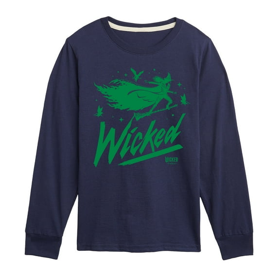 Wicked - Sketch Elphaba - Toddler Long Sleeve Graphic T-Shirt