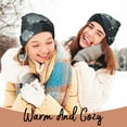 thumbnail image 4 of Picia Forest Black Ghost Warrior Pattern Knitted Beanie Hat for Men and Women , Unisex Winter Warm Stretchy Knit Cap Thick Fisherman Beanies Cuffed Plain Skull Caps, 4 of 6