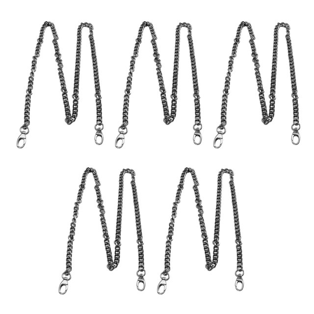 Oubit Craft Chain,5Pcs Metal Curb Chains Metal Craft Chain Metal Curb Chains Exceptional Reliability