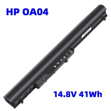 Battery for HP 740715-001 0A04 0A03 15-R029WM 15-R052NR 15-R015DX 15-G020DX 15-R137WM 15-D035DX 250 G3 15-D020DX HSTNN-LB5Y OA04041 F3B94AA F3B94AA-ABB J1U99AA [4 Cells/2770mAh/41wh]