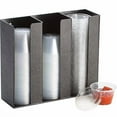 thumbnail image 2 of Cal Mil 278-3 Lid & Ramekin Dispenser - Medium - Black, 2 of 3