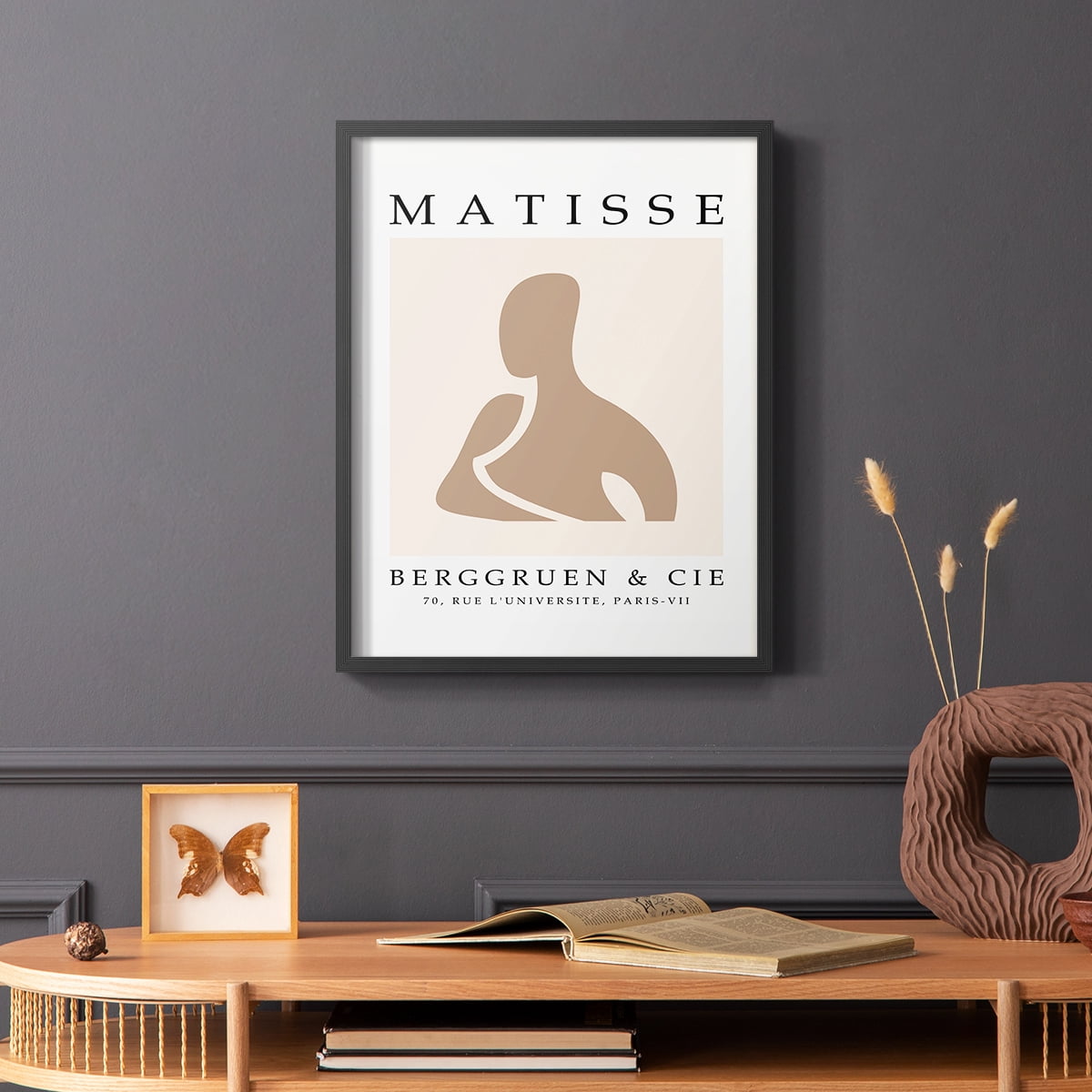 Matisse CI Framed Print - Solid Wood