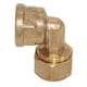 thumbnail image 5 of Conectores de codo hembra con tornillo de latón, acoplador rápido de aluminio comprimido compuesto, para agua, gas y energía solar., 5 of 5