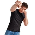 thumbnail image 7 of Hanes Originals Men's T-Shirt Short Sleeve Tri-Blend Crewneck Modern Fit, 7 of 7