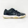 thumbnail image 1 of Ni - ke Ni - ke Boys Air Jordan 11 528896-001 Black Basketball Shoes Sneakers Size 4.5Y, 1 of 5