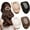 Off-White, variant on 4 PCS Flat Hair Clips, Round Lay Down Hair Claw Clips for Women Girls, French Strong Hold Hair Barrettes for Thick Thin Hair,Comfortable Curved Flat Clips for Lying,Driving and More