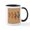 White/Black Inside, variant on CafePress - Vintage Easter Bunnies In Egg Costumes Mug - 11 oz Ceramic Mug - Novelty Coffee Tea Cup