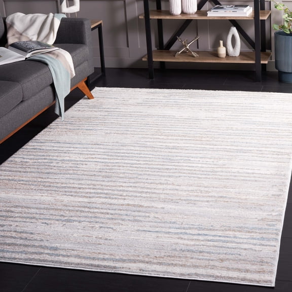 Safavieh Lagoon Jarred Diamond Area Rug, Gray/Blue, 4' x 6'