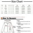 thumbnail image 3 of YUTK Vestes pour Femmes en Liquidation, Veste Rétro à Manches Longues Évasée Ajustée en Tricot pour Femmes (Noir, TTG), 3 of 7