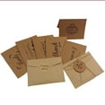 thumbnail image 3 of 36pcs Kraft Paper Thank You Cards Thank You Greeting Paper Envelopes for Wedding Graduation, 3 of 5