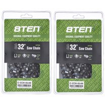 Ripping Chainsaw Chain 32 inch .063 3/8 105DL for Husqvarna Poulan 2 Pack 810-CCC2361H