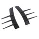 thumbnail image 5 of Kit Universal de Alerón de Aletas Suaves Embellecedor de Ventilacia Lateral de Parachoques de Coche para 1 Serie E90 E91, 5 of 7