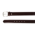 thumbnail image 5 of 37-38  Affilare Men's Genuine Italian Leather Dress Belt  35mm Brown 12CFTD22BR, 5 of 5