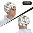 thumbnail image 6 of Logiee Anchors and Ropes Print Unisex Knit Beanie for Men Women Winter Hat,Beanies Skull Caps, 6 of 7