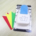 thumbnail image 4 of Juiluna 3 in 1 Craft Tag Punch Gift Tag Paper Punch Small Hole Punch for Tags Scrapbooking Supplies 1.5/2/ 2.5 Inches Craft Puncher for Paper Crafting Scrapbooking Cards DIY Arts Crafts, 4 of 8