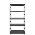 thumbnail image 4 of Tcbosik Metal Shelving Unit, 63"H Heavy Duty Storage Rack, 5-Tier Industrial Rack for Kitchen, Garage, Pantry, Basement, 2000 lbs Capacity, Black, 4 of 8