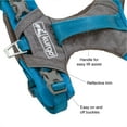 thumbnail image 6 of Kurgo Journey Air Dog Harness, for Running & Walking, Reflective, No Pull Front Clip, Blue, XL, 6 of 10