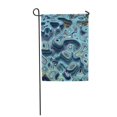 thumbnail image 1 of JSDART 3D Blue Abstract Wavy Lines Optical Creative Blobs Artistic Garden Flag Decorative Flag House Banner 28x40 inch, 1 of 1