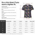 thumbnail image 4 of Bixox Men's Turtle Printed Short Sleeve Skinny Athletic T-Shirt, 4 of 6