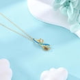 thumbnail image 5 of 14K Solid Gold Turtle Necklace Real 14K Gold Turtles Pendant Necklace 14 Carat Turtle Jewelry Gifts for Women, 5 of 7