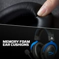thumbnail image 2 of HyperX Cloud - Official PlayStation Licensed Gaming Headset for PS4 and PS5 with In-Line Audio Control, Detachable Noise Cancelling Microphone, Comfortable Memory Foam - Black, 2 of 8